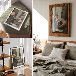 Vintage poszter Elefánt a szavannán