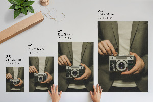 Vintage poszter Elefánt a szavannán