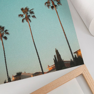 Retro poszter Varázslatos sarki fény