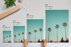 Retro poszter Varázslatos sarki fény