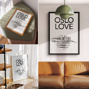 Vintage poszter Éjszakai város