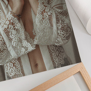 Vintage poszter Északi fény