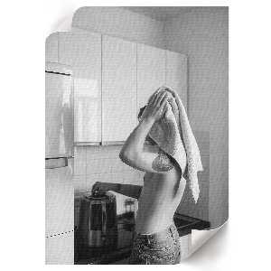 Vintage poszter Fehér kaland