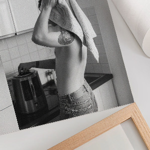 Vintage poszter Fehér kaland