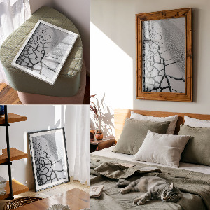 Retro poszter Városi Nyugat