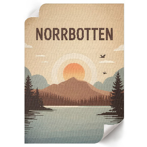 Retro plakát: Csatornaváros motívummal
