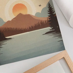 Retro plakát Csatornaváros