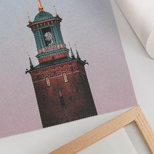 Vintage poszter Városi légkör