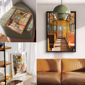 Poszter kép Szigetek a vízen