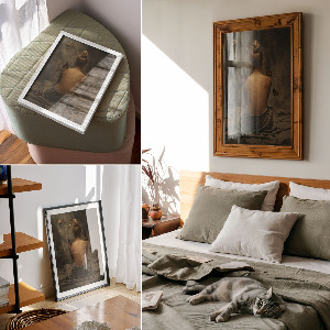 Retro plakát Fa arc