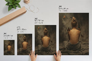 Retro plakát Fa arc