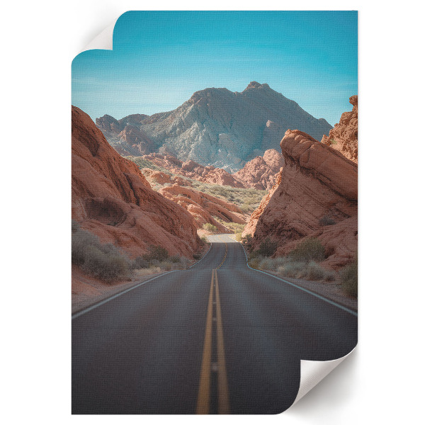 Retro poszter Vágtázó lovak