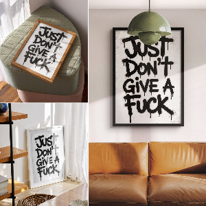 Vintage poszter Erdei út