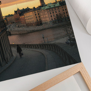 Retro poszter Északi fény