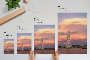 Retro poszter Füstös látomás