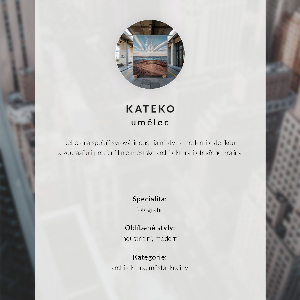 Retro poszter Füstös látomás