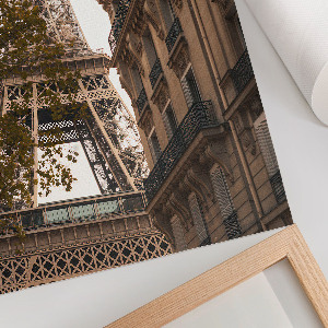 Retro plakát Trópusi kilátás