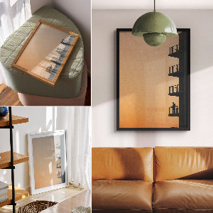 Retro plakát A béke tava