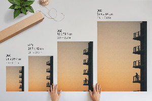 Retro plakát A béke tava