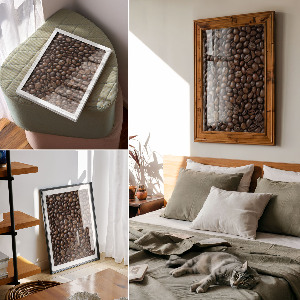 Vintage poszter kikötői daruk