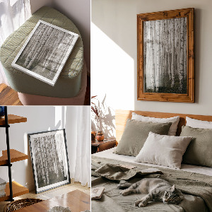 Vintage poszter Téli ereszkedés