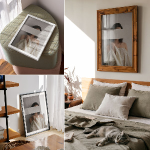 Retro poszter Bagoly repülés közben