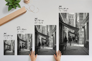 Retro plakát Városi Nyugat