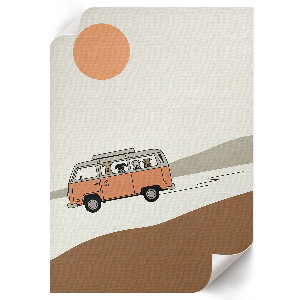 Retro poszter Építészeti játék