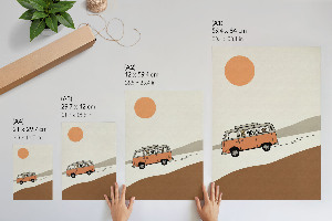 Retro poszter Építészeti játék