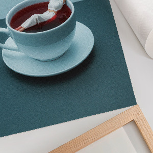 Retro plakát Őszi tájkép