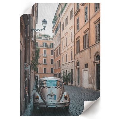 Retro poszter Téli panoráma