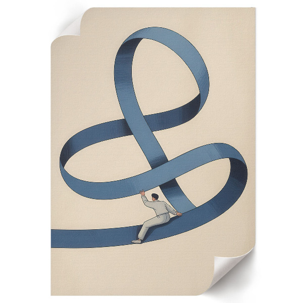 Vintage poszter Városi elegancia