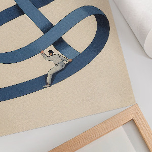 Vintage poszter Városi elegancia