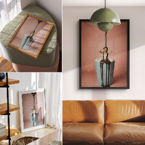 Retro plakát A víz nyugalma