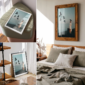 Retro poszter Jávorszarvas séta