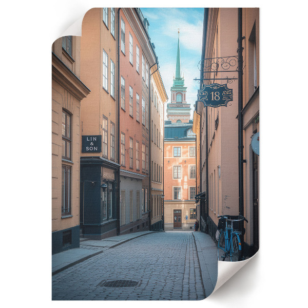 Retro plakát Tó móló