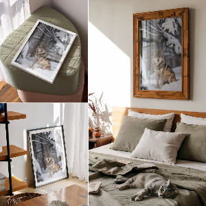 Poszter kép Tó móló