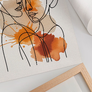 Vintage poszter Városi tükröződés