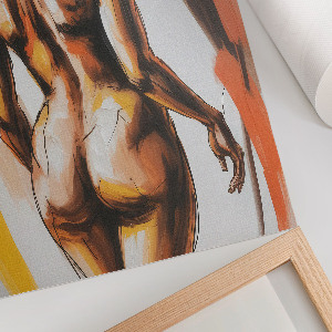 Retro poszter Éjszakai panoráma