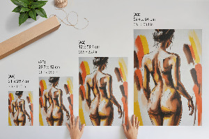 Retro poszter Éjszakai panoráma