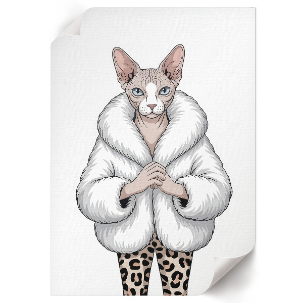 Vintage poszter Téli táj