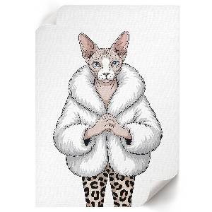 Vintage poszter Téli táj