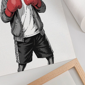 Retro plakát Szivárvány és roncs