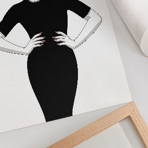 Vintage poszter Fák télen