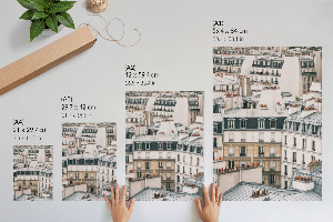 Retro plakát Agancsok a hóban