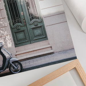 Retro poszter Meztelen nő