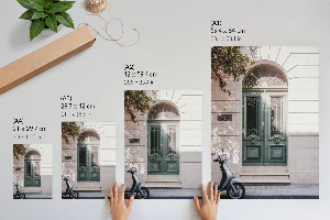 Retro poszter Meztelen nő