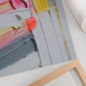 Vintage poszter Barevné tahy