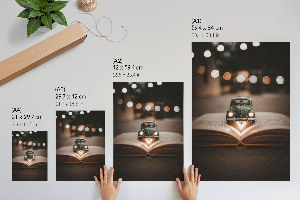 Retro poszter Kniha o dobrodružství