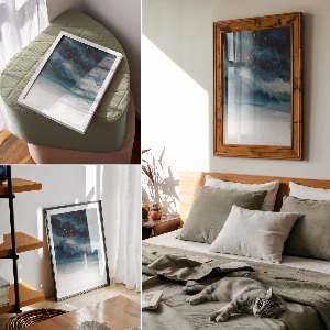 Poszter kép Noční obloha